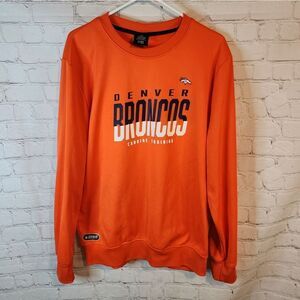 Men's NFL New Era Denver Broncos "Combine" sweater, size Large